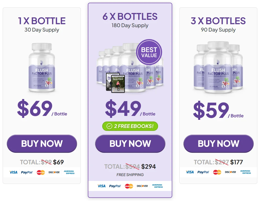 flush factor plus price